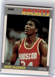1987 Fleer Akeem Olajuwon