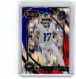 2024 Select Puka Nacua Red White Blue Shock Prizm