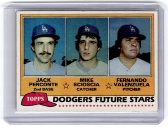 1981 Topps Fernando Valenzuela