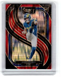 2024 Select Joshua Karty Ed Blue Wave Prizm Rookie /249