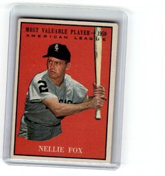 1961 Topps Nellie Fox MVP