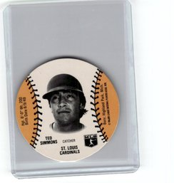 1976 Wiffle Discs Ted Simmons