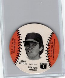 1976 Wiffle Discs Graig Nettles