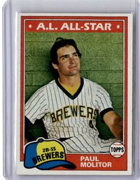 1981 Topps Paul Molitor