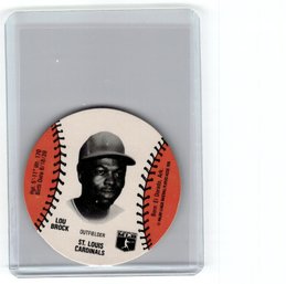 1976 Wiffle Discs Lou Brock