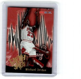 1996 NBA Hoops Earth Shakers Michael Jordan