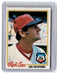 1978 Topps Carl Yastrzemski