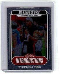 2024 Absolute Michael Penix Jr All Hands On Deck Rookie