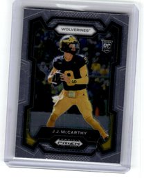2024 Prizm Draft JJ McCarthy Rookie Card
