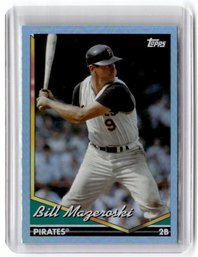2024 Archives Bill Mazeroski Blue Foil Board 01/25