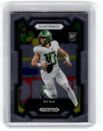 2024 Prizm Draft Bo Nix Rookie Card