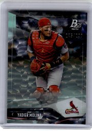 2021 Bowman Platinum Yadier Molina /299
