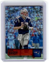 2016 Prestige Tom Brady Xtra Points Green Foil