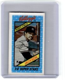 1980 Kelloggs Reggie Jackson