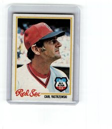 1978 Topps Carl Yastrzemski
