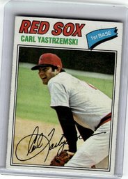 1977 Topps Carl Yastrzemski