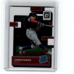 2022 Optic Jarren Duran Rookie