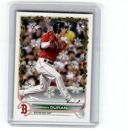 2022 Topps Jarren Duran Rookie Holiday