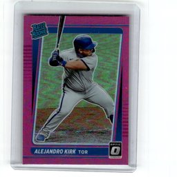 2021 Optic Alejandro Kirk Pink Prizm Rookie