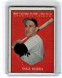 1961 Topps Yogi Berra MVP