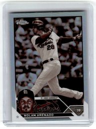 2023 Topps Chrome Nolan Arenado Sepia Refractor