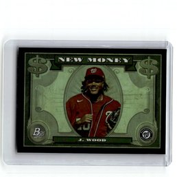 2023 Bowman Platinum James Woods New Money