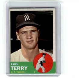 1963 Topps Ralph Terry