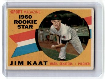 1960 Topps Jim Kaat Rookie