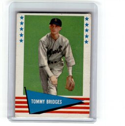 1961 Fleer Tommy Bridges