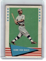 1961 Fleer Home Run Baker