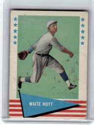 1961 Fleer Waite Hoyt