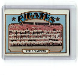 1972 Topps Pirates Team Card #1
