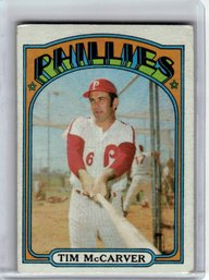 1972 Topps Tim Mccarver