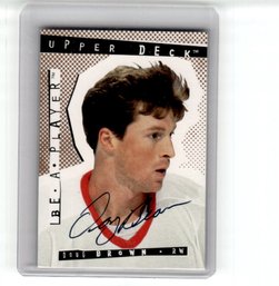 1995 Upper Deck Be A Player Auto Doug Brown