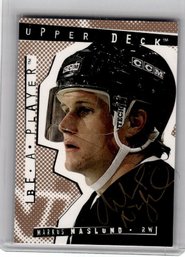 1995 Upper Deck Be A Player Auto Markus Nashlung