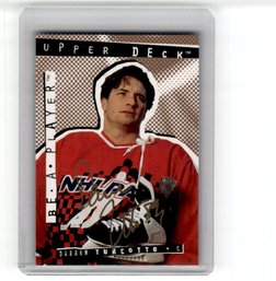 1995 Upper Deck Be A Player Auto Darren Turcotte