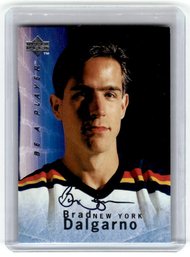 1996 Upper Deck Be A Player Auto Brad Dalgarno