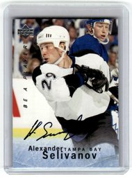 1996 Upper Deck Be A Player Auto Alexander Selivanov