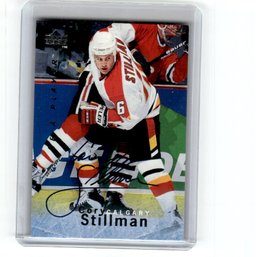 1996 Upper Deck Be A Player Auto Cory Stillman