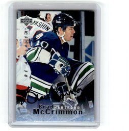 1996 Upper Deck Be A Player Auto Brad McCrimmon