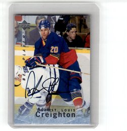 1996 Upper Deck Be A Player Auto Adam Creighton