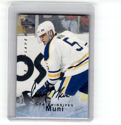 1996 Upper Deck Be A Player Auto Craig Muni