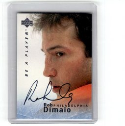 1996 Upper Deck Be A Player Auto Rob Dimaio