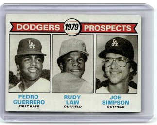 1979 Topps Pedro Guerrero Rookie