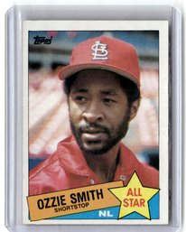 1985 Topps Ozzie Smith All Star