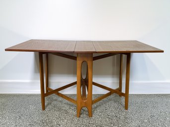Teak Drop Leaf Table, Norway, 1955