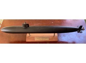 1976 U.S.S. Groton Submarine Model