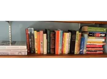 Shelf Lot Of Books