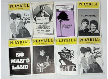 Collection Of Vintage Playbill Theatre Programs