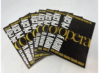 Vintage New York City Opera Programs